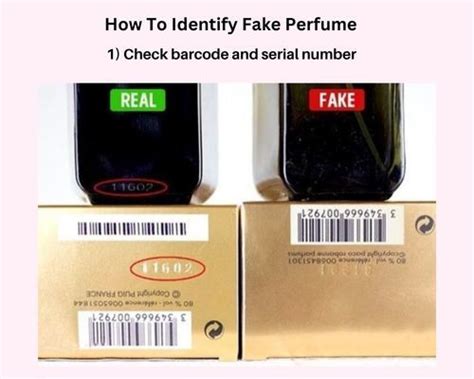 how to check perfume serial numbers